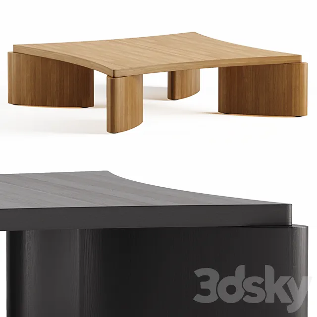 Lu Coffee Table – Lulu and Georgia 3D Model Lu Coffee Table – Lulu and Georgia 3D Model