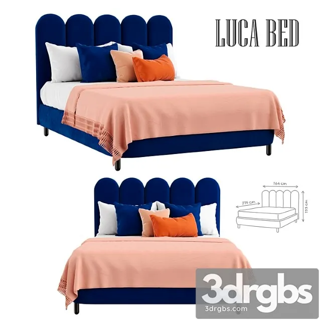 Luca Bed from Love you Home 3D Model Download