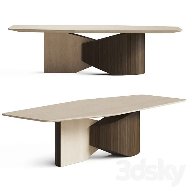Luca Stefano Ls26 Dining Table 3DModel