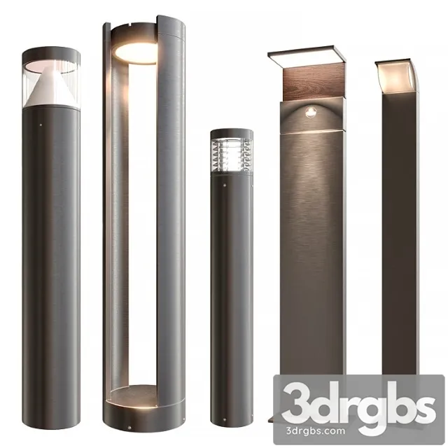 Lucande bollard lights Lucande bollard lights