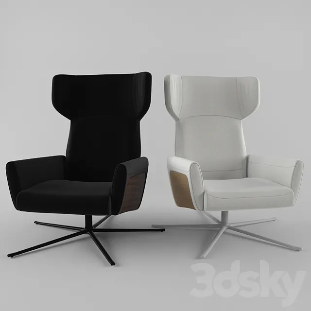 lucca chair 3D Model