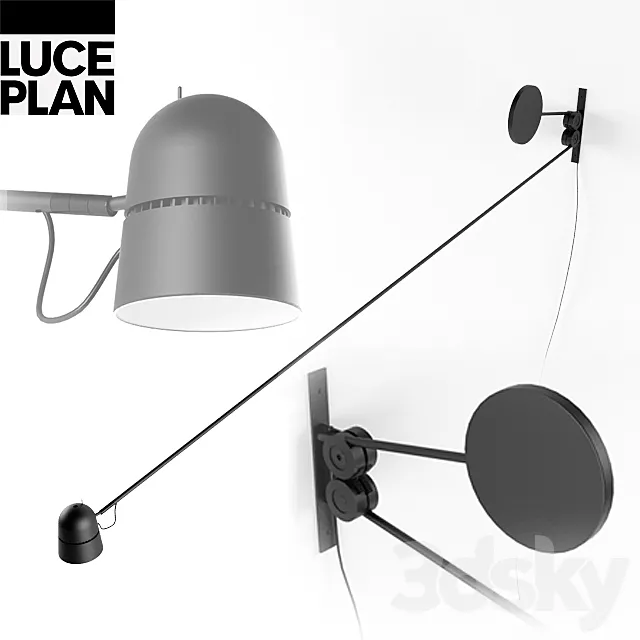 Luce plan \ Counterbalance 3D Model Luce plan \ Counterbalance 3D Model