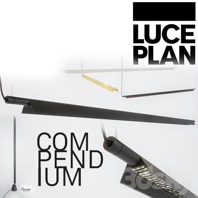 Luceplan Compendium 3DModel Luceplan Compendium 3DModel