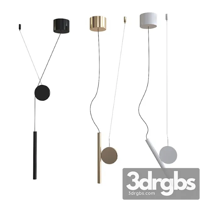 Luceplan Doi Pendant Lamp 3D Model Download Luceplan Doi Pendant Lamp 3D Model Download