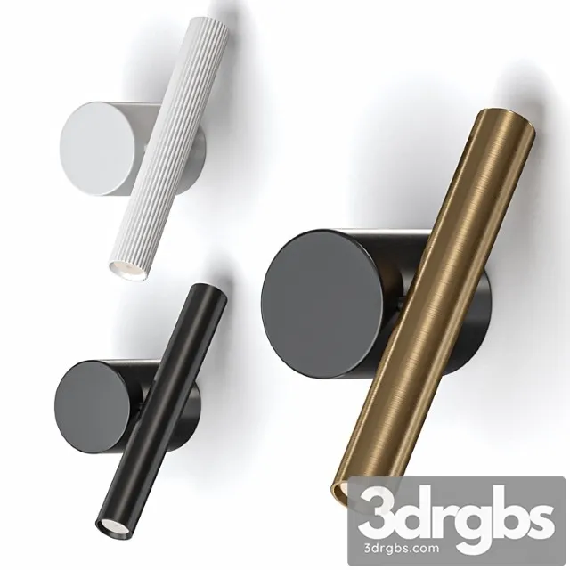 Luceplan Doi Wall Lamp 3D Model Download Luceplan Doi Wall Lamp 3D Model Download