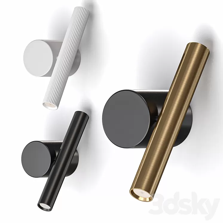 Luceplan Doi Wall Lamp 3D Model Free Download Luceplan Doi Wall Lamp 3D Model Free Download