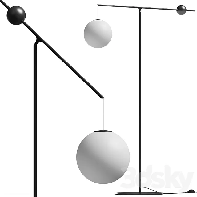 Luceplan Malamata Floor Lamp 3DModel