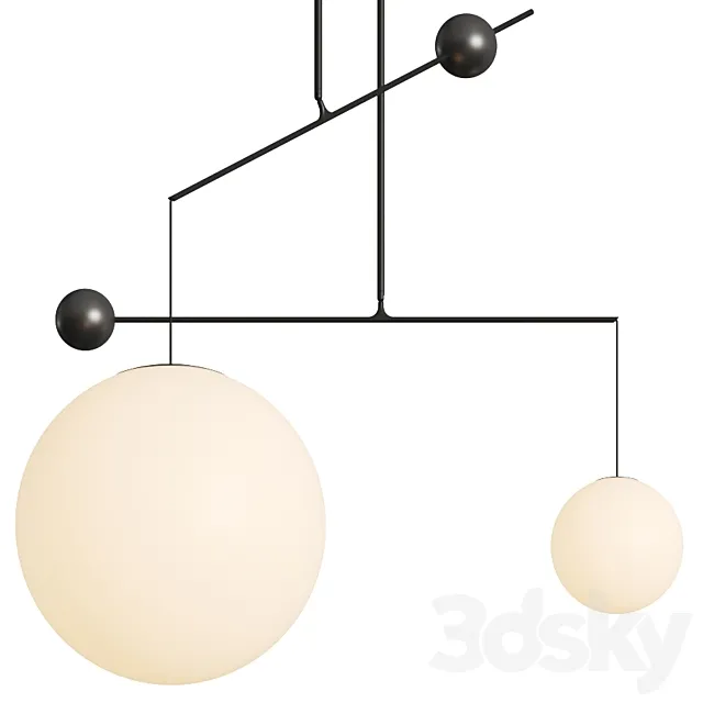 Luceplan Malamata Pendant Lamps 3DModel