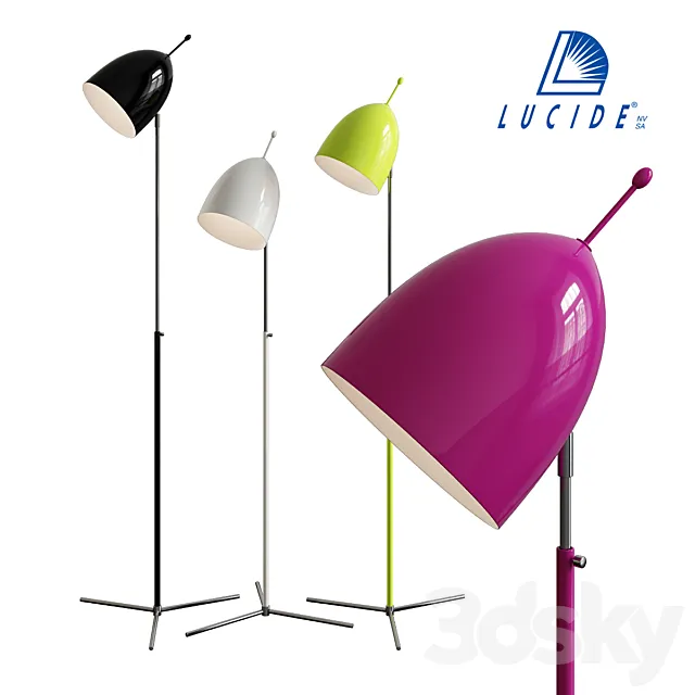 Lucide _ CRI Floor lamp 3DModel Lucide _ CRI Floor lamp 3DModel