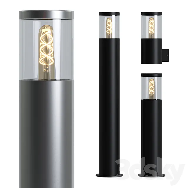 Lucide Fedor Bollard Light 3D Model