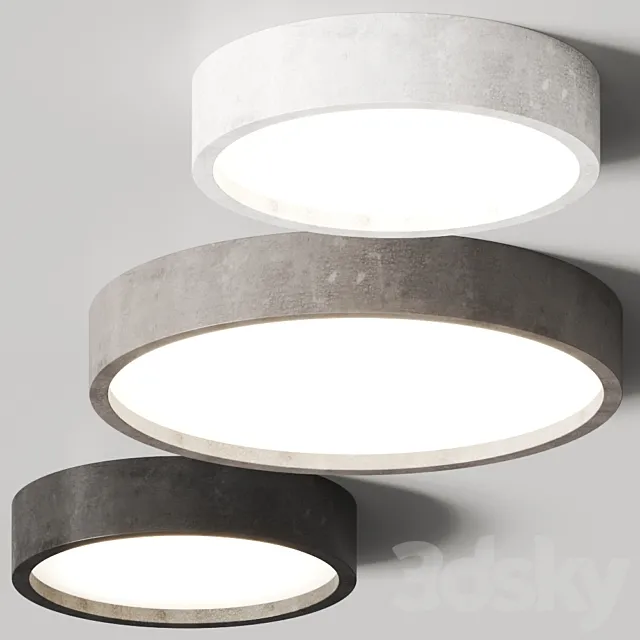 Lucifero’s Zero51 Ceiling Lamps 3D Model