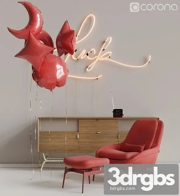 Luck Set 2 3D Model Download