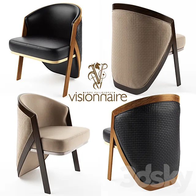 Lucky chair – Visionnaire Home Philosophy 3D Model