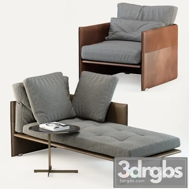 Luggage Set 3D Model Download