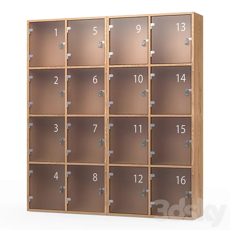 Luggage storage 3D Model