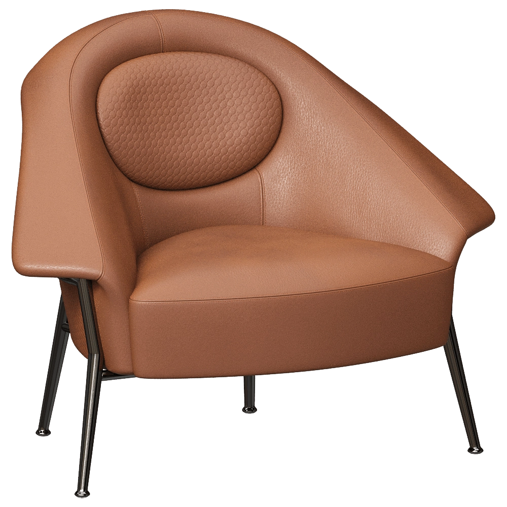 Luigi Volpi – Armchair Holly LV-22004 3D Model
