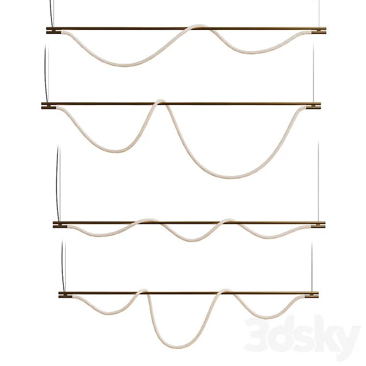 Luke lamp collection 3D Model Free Download