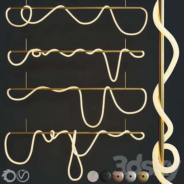 luke lamp tracer bar 3DModel luke lamp tracer bar 3DModel