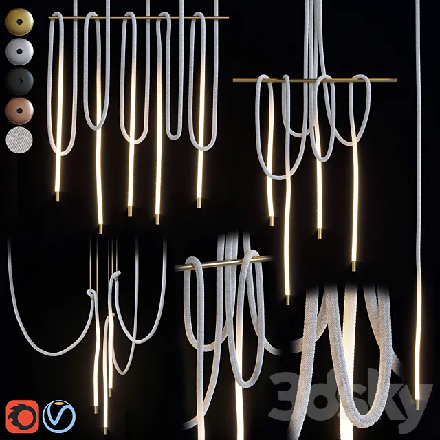 luke lamp tracer swag 3D Model luke lamp tracer swag 3D Model