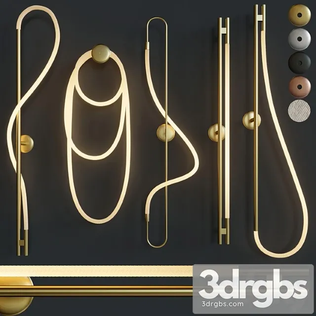 Luke lamp wall light 3D Model Download Luke lamp wall light 3D Model Download