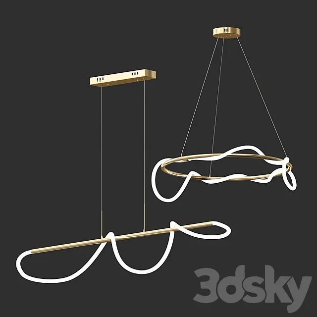 Luke lamps 3D Model