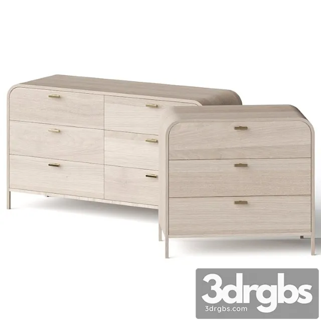 Lulu And Georgia Brooke Dresser Sideboard 3D Model Download
