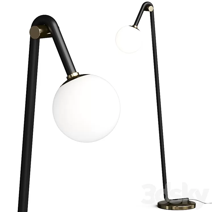 Lulu and Georgia Jeffery Floor Lamp 3D Model