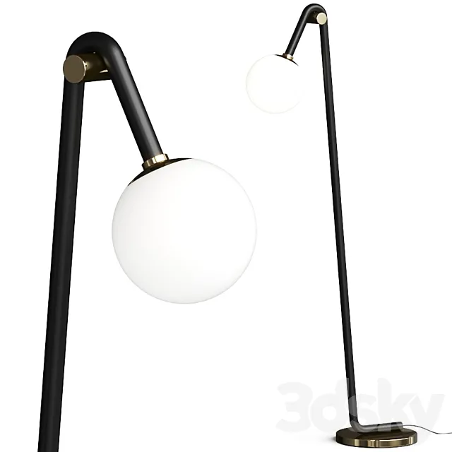 Lulu and Georgia Jeffery Floor Lamp 3DModel