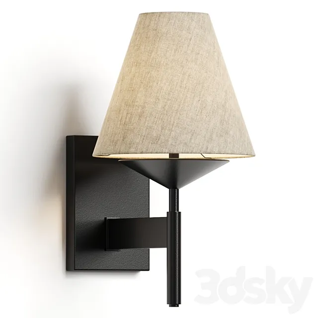 Lulu and Georgia Marisol Sconce Wall Lamp 3D Model