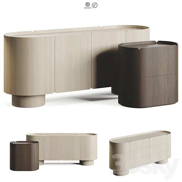 Lulu And Georgia RAPHAEL Living Collection 3D Model