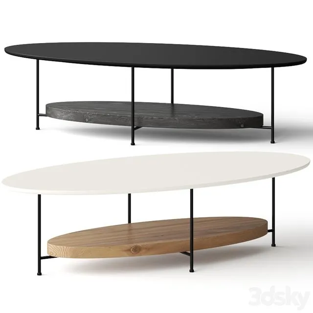 Lulu and Georgia Thomas Bina Olivia Coffee Table 3D Model