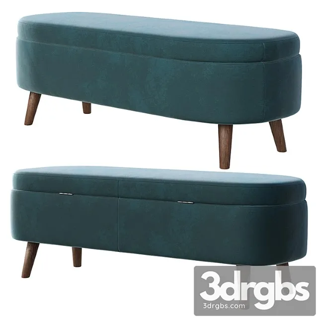 Lulu ottoman bench Lulu ottoman bench