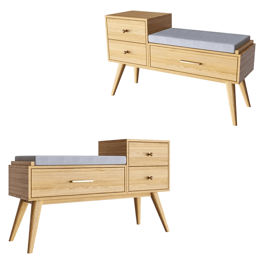 lulu’space – Banquette Gera 3D Model lulu’space – Banquette Gera 3D Model