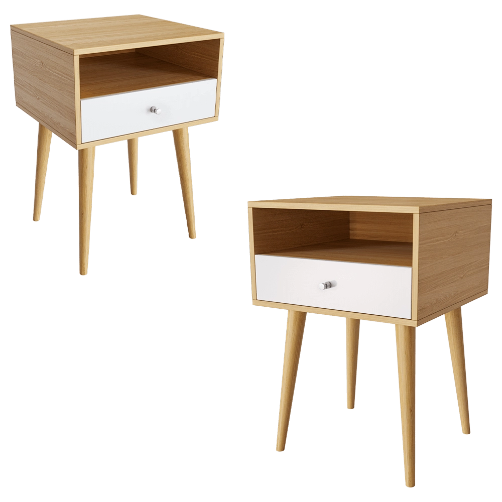 lulu’space – Bedside table Berta 3D Model lulu’space – Bedside table Berta 3D Model