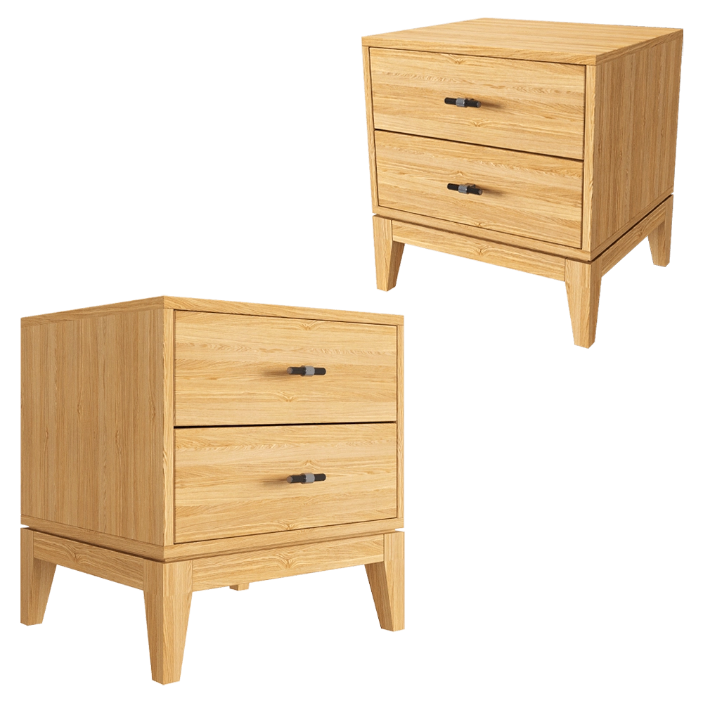 lulu’space – Bedside table Brussel Stand 3D Model lulu’space – Bedside table Brussel Stand 3D Model