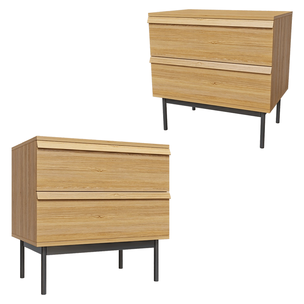 lulu’space – Bedside table Lina Metal 3D Model lulu’space – Bedside table Lina Metal 3D Model