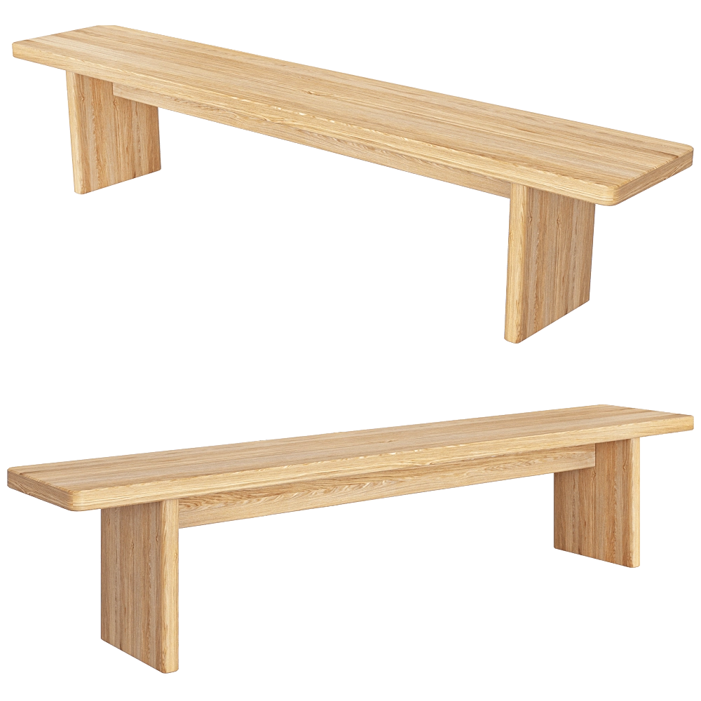 lulu’space – Bench Amalfi 3D Model lulu’space – Bench Amalfi 3D Model