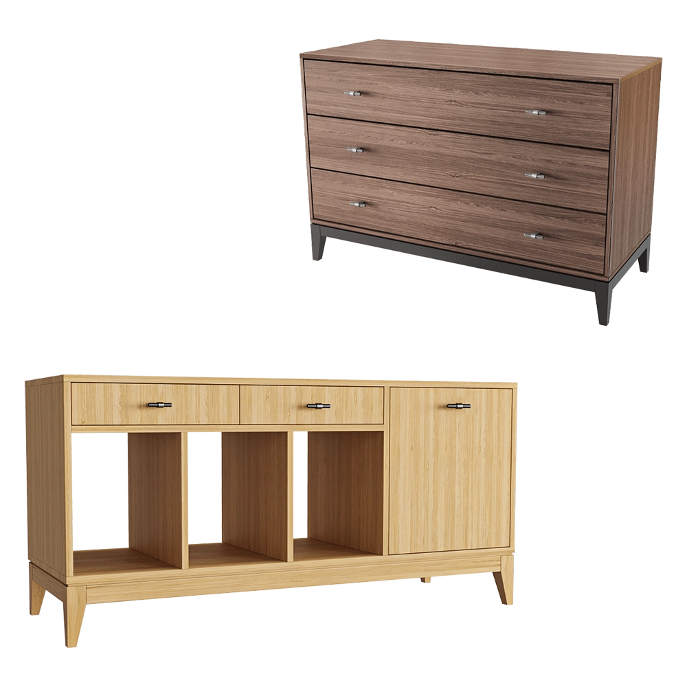 lulu’space – Chest of drawers Brussel 3D Model