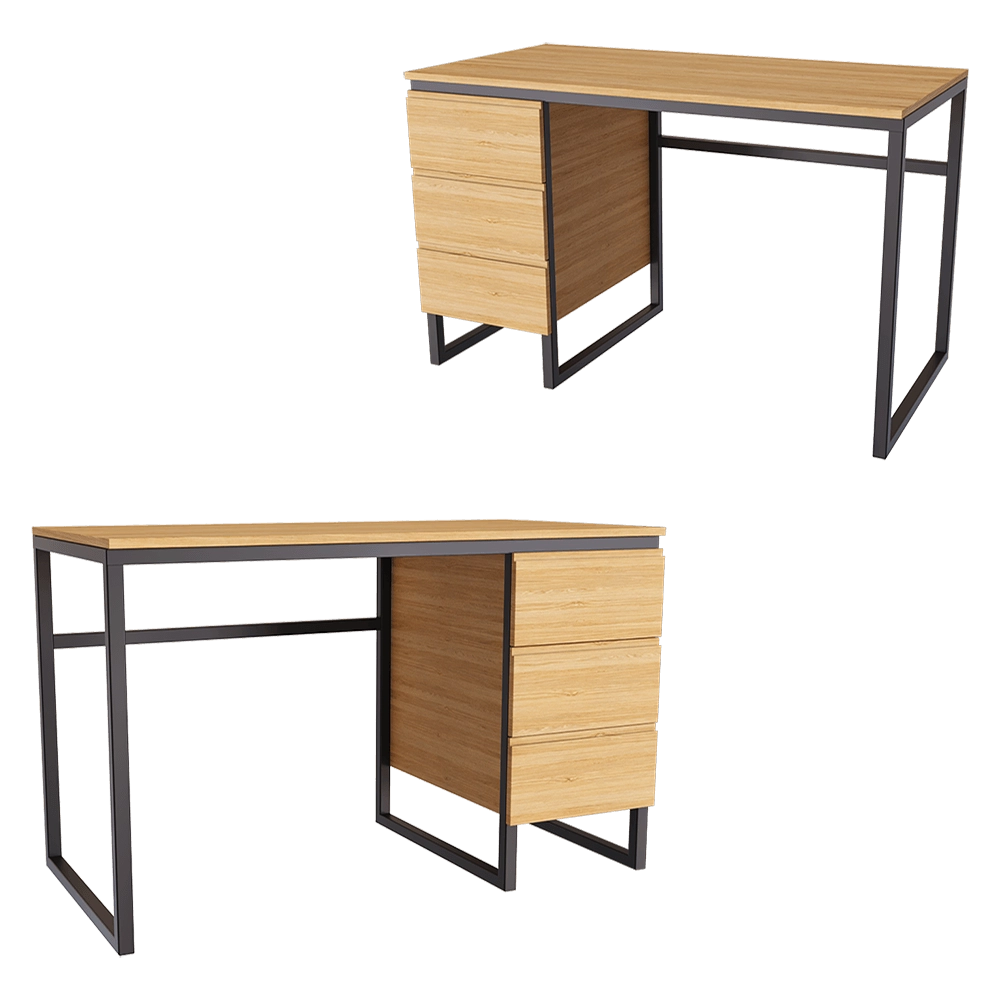 lulu’space – Desk Joseph 3D Model