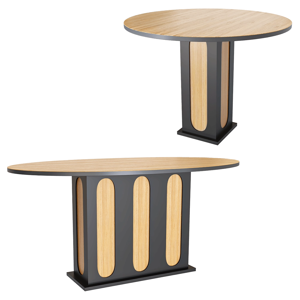 lulu’space – Dining table Dia 3D Model lulu’space – Dining table Dia 3D Model