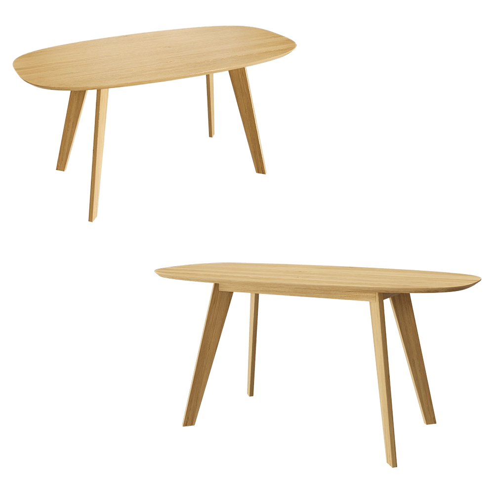 lulu’space – Dining table Tinto 3D Model lulu’space – Dining table Tinto 3D Model