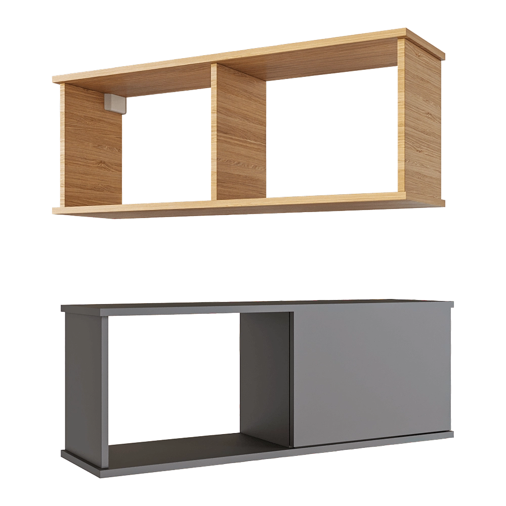 lulu’space – Modular shelves 2 3D Model lulu’space – Modular shelves 2 3D Model