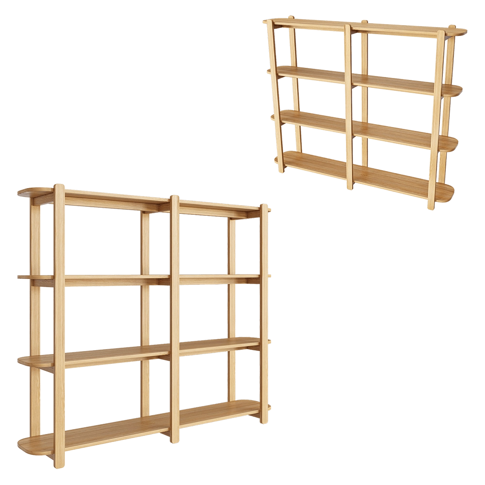 lulu’space – Rack Carpi High 2 3D Model lulu’space – Rack Carpi High 2 3D Model