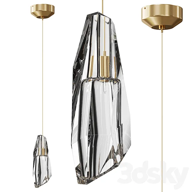 Luma Mini Pendant by lightology 3D Model