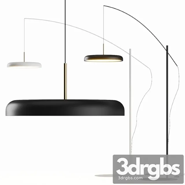 Lumen Center Italia Zero Floor Lamp 3D Model Download