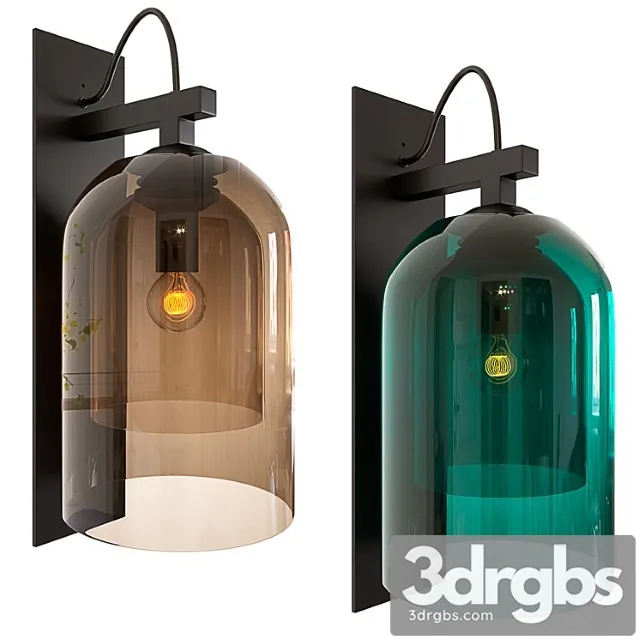 Lumi collection large wall sconce 3D Model Download Lumi collection large wall sconce 3D Model Download