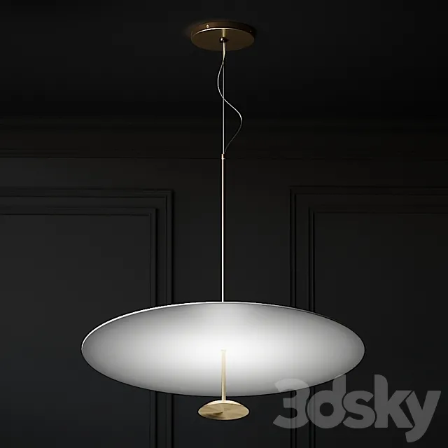 Lumina – Dot 801 Gold and Black 3DModel