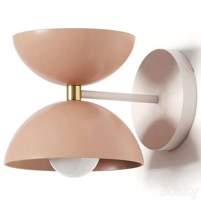Luminaire Authentik Lov Wall Lamp 3D Model Luminaire Authentik Lov Wall Lamp 3D Model
