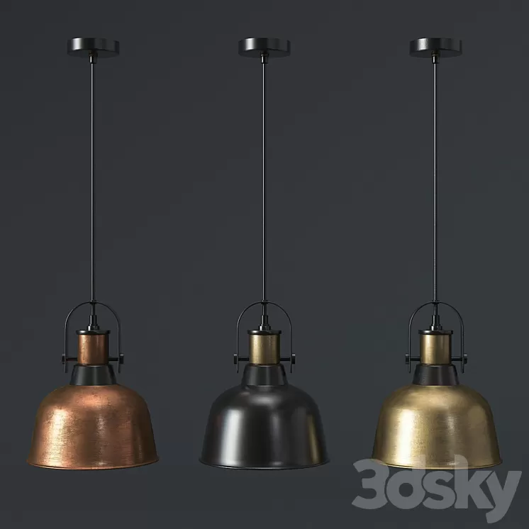 Luminaire loft Globo KUTUM 3D Model Luminaire loft Globo KUTUM 3D Model