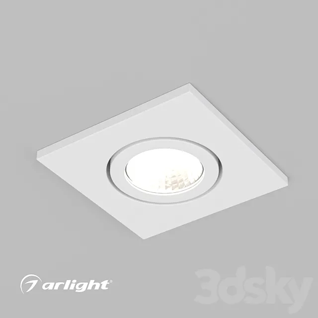 Luminaire LTM-S50x50WH 5W 3DModel